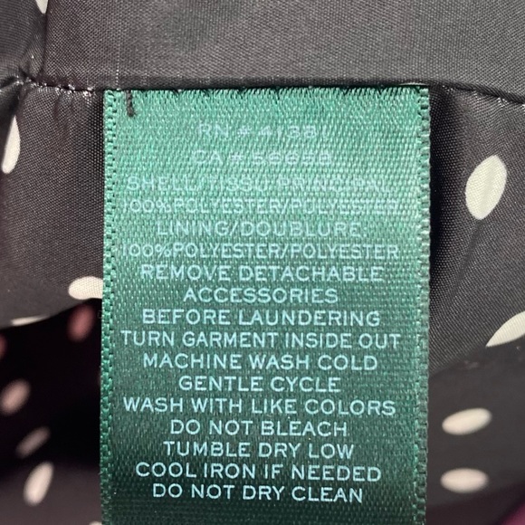 Ralph Lauren Pink Trench Coat size XL - Picture 5 of 12